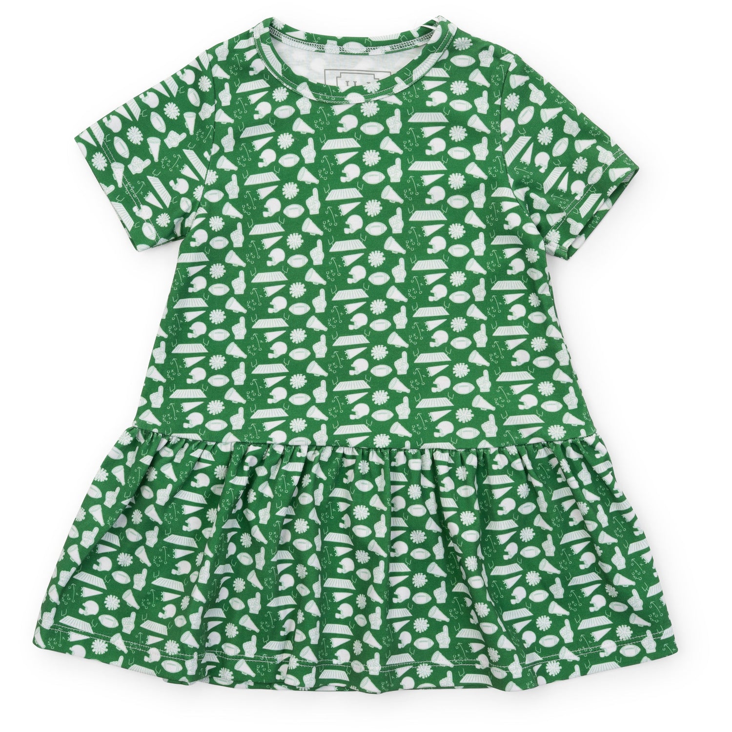 Lottie Girls' Dress - Pep Rally Green