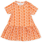 Everyday Lottie Girls' Dress - Pep Rally Orange Kidswear