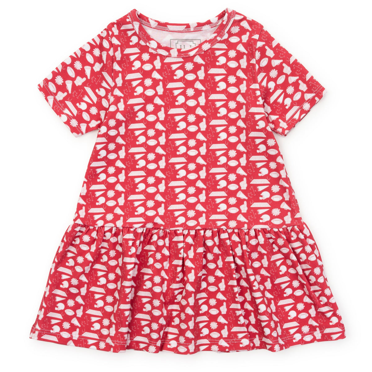 Everyday Lottie Girls' Dress - Pep Rally Red Kidswear