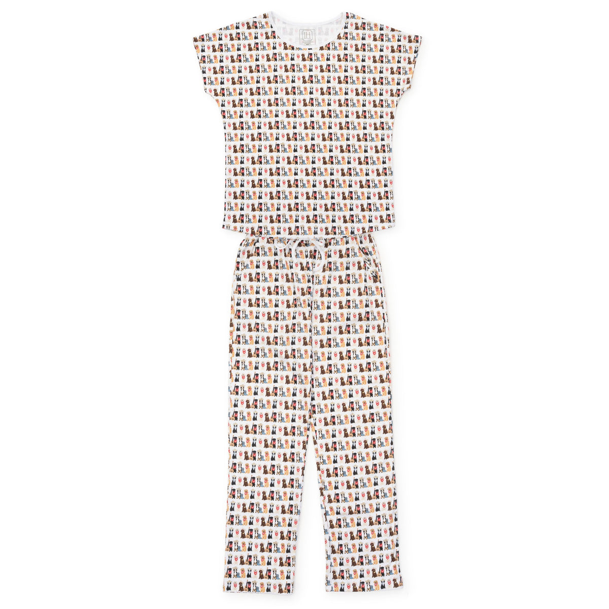 Everyday Marcia Women's Pima Cotton Pajama Pant Set - Western Pups Kidswear