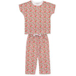 Everyday Merrick Girls' Pant Set - Floral Noel Kidswear