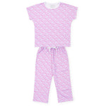Everyday Merrick Girls' Pant Set - Pink Savanna Safari Kidswear