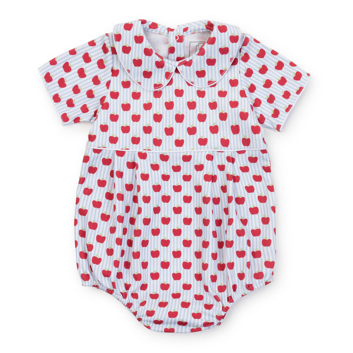 Everyday Palmer Boys' Bubble - Schoolhouse Apples Blue Kidswear