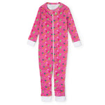 Everyday Parker Zipper Pajama - Christmas Candy Pink Kidswear