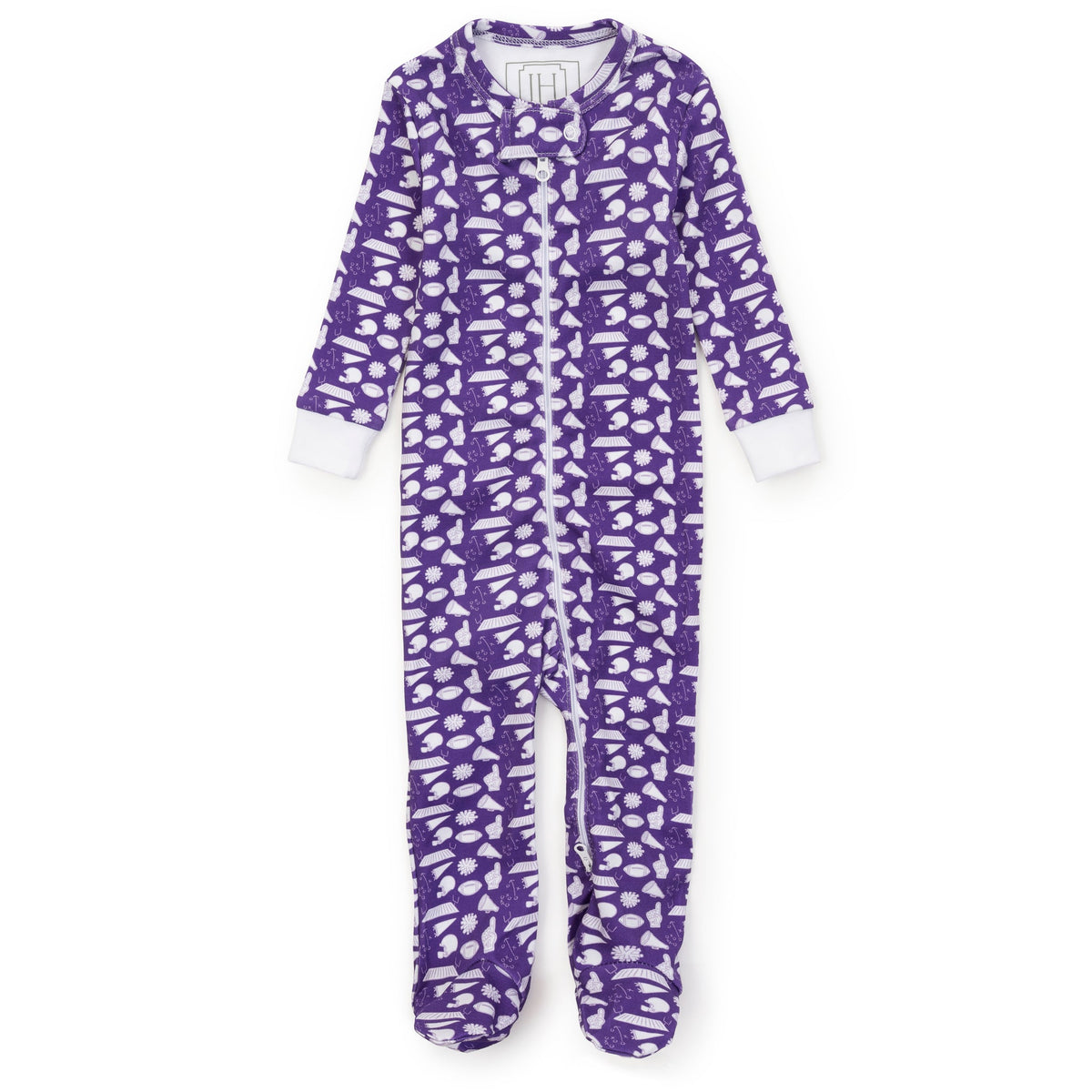 Everyday Parker Zipper Pajama - Pep Rally Purple Kidswear