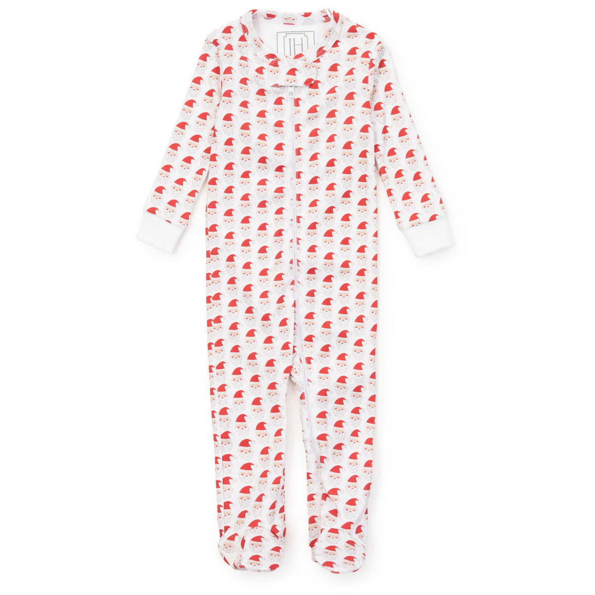 Everyday Parker Zipper Pajama - Whimsical Santa Kidswear