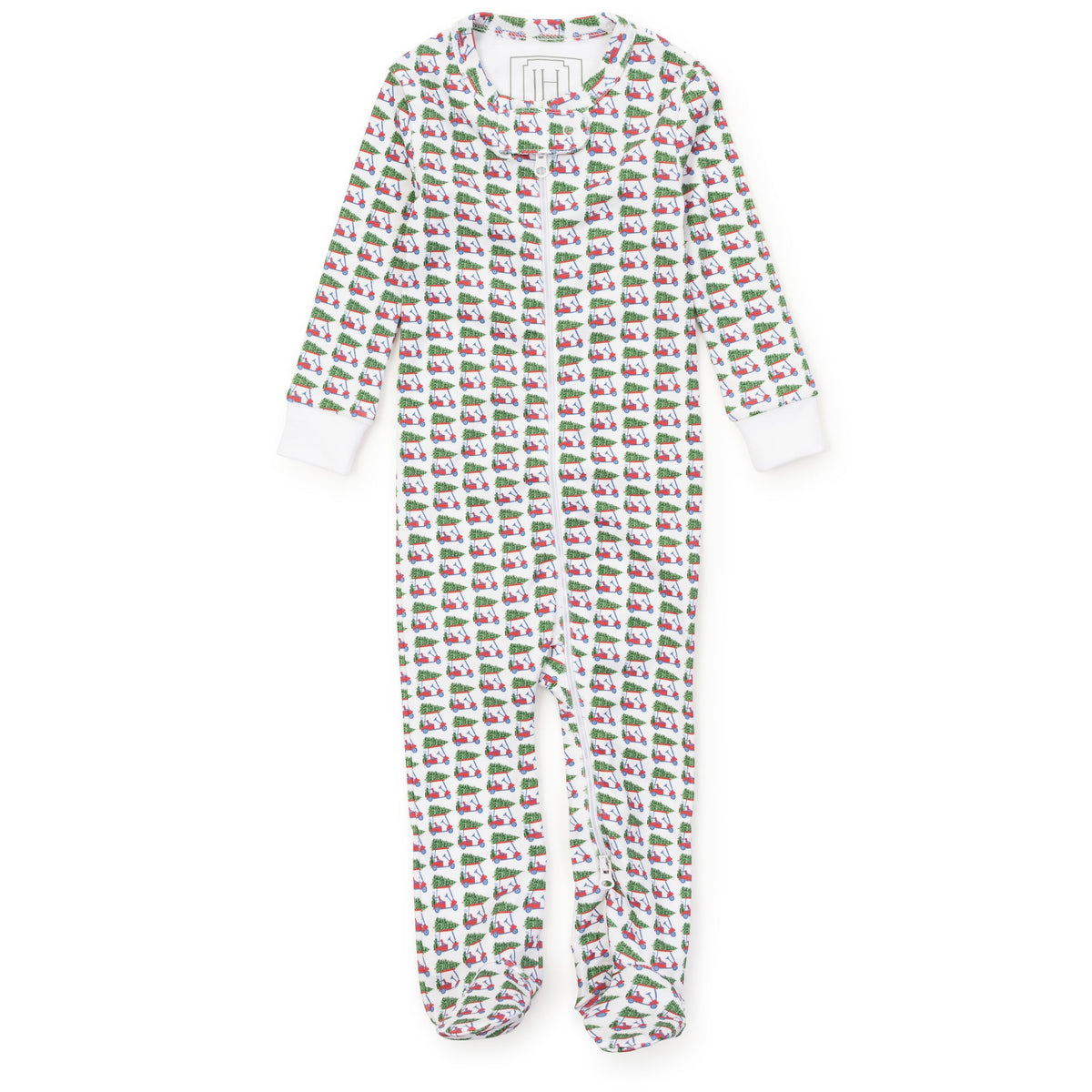 Everyday Parker Zipper Pajama - Christmas at the Club Kidswear