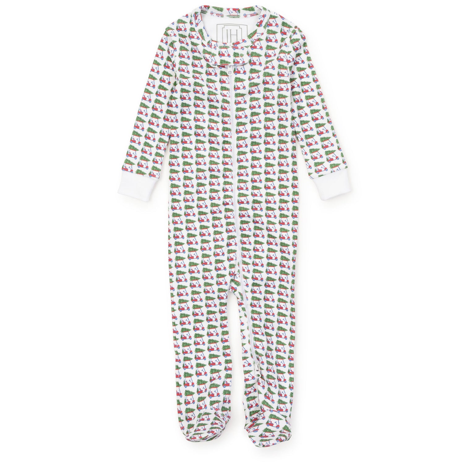 Parker Zipper Pajama - Christmas at the Club