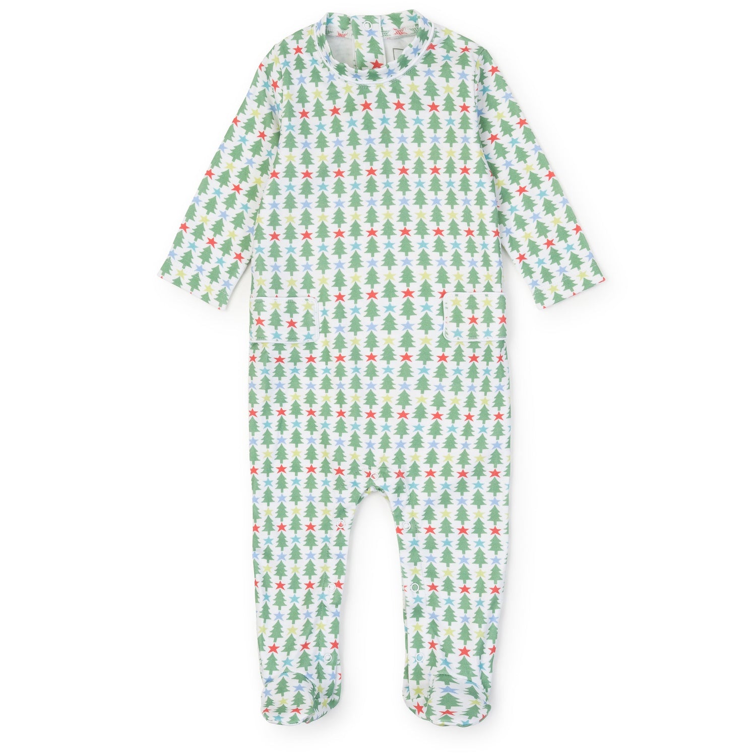 Preston Boys' Romper - Tree Topper Stars