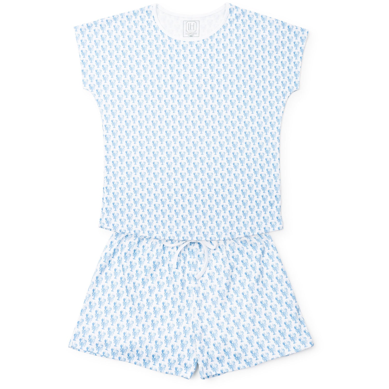 Riley Women's Pajama Short Set - Maine Lobsters