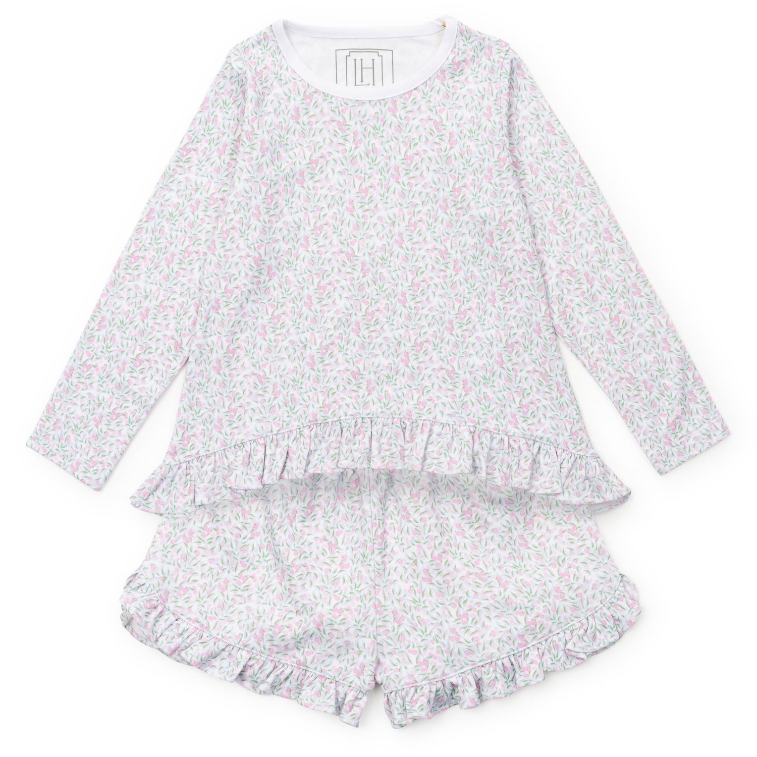 Rorie Girls' Short Set - Garden Soiree