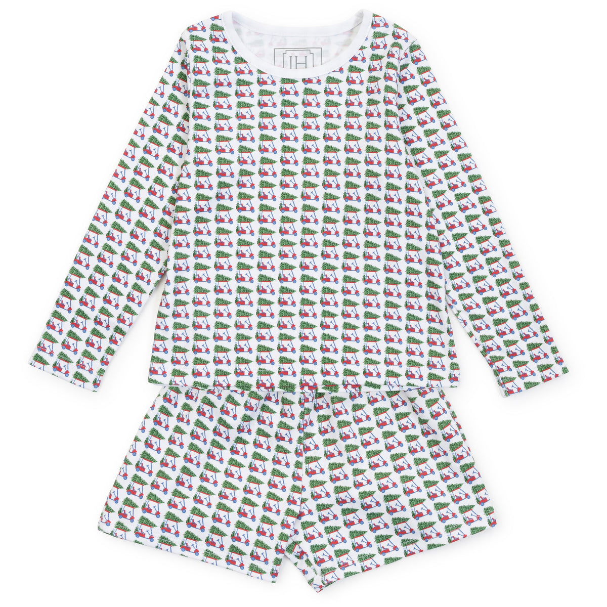 Everyday Sophie Girls' Short Set - Christmas at the Club Kidswear