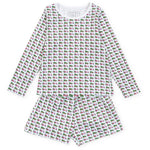 Everyday Sophie Girls' Short Set - Christmas at the Club Kidswear
