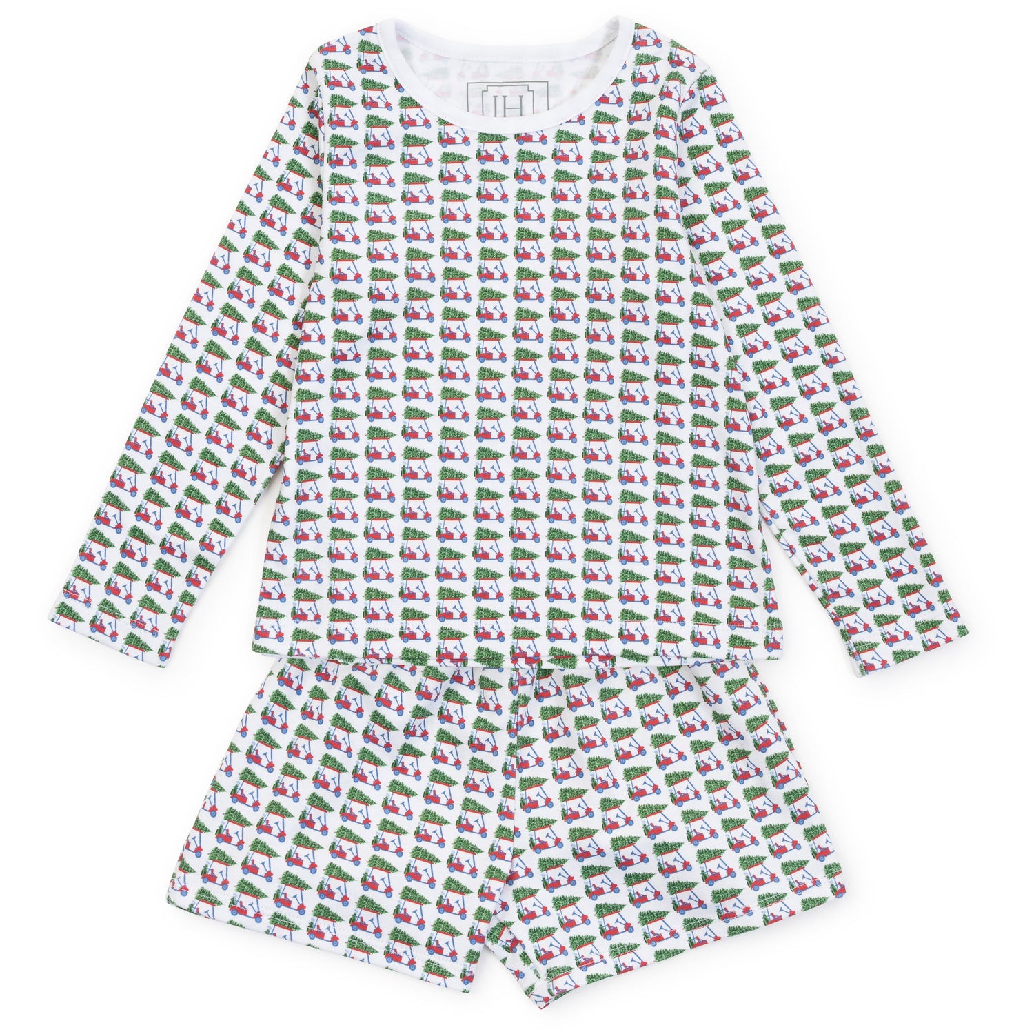 Sophie Girls' Short Set - Christmas at the Club