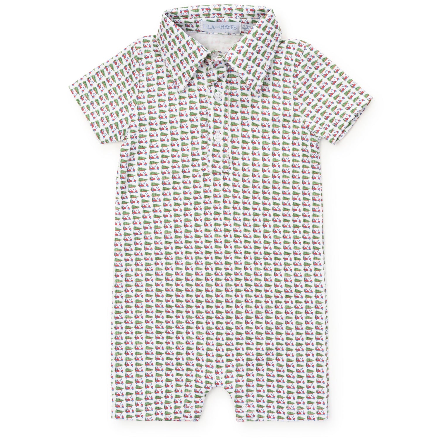 Tripp Boys' Polo Shortall - Christmas at the Club