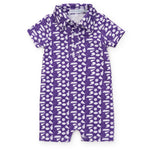 Everyday Tripp Boys' Polo Shortall - Pep Rally Purple Kidswear