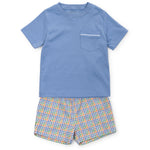 Everyday Walker Boys' Short Set - Harvest Gingham Kidswear