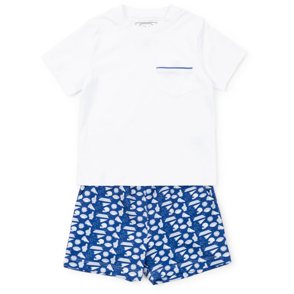 Everyday Walker Boys' Short Set - Pep Rally Blue Kidswear