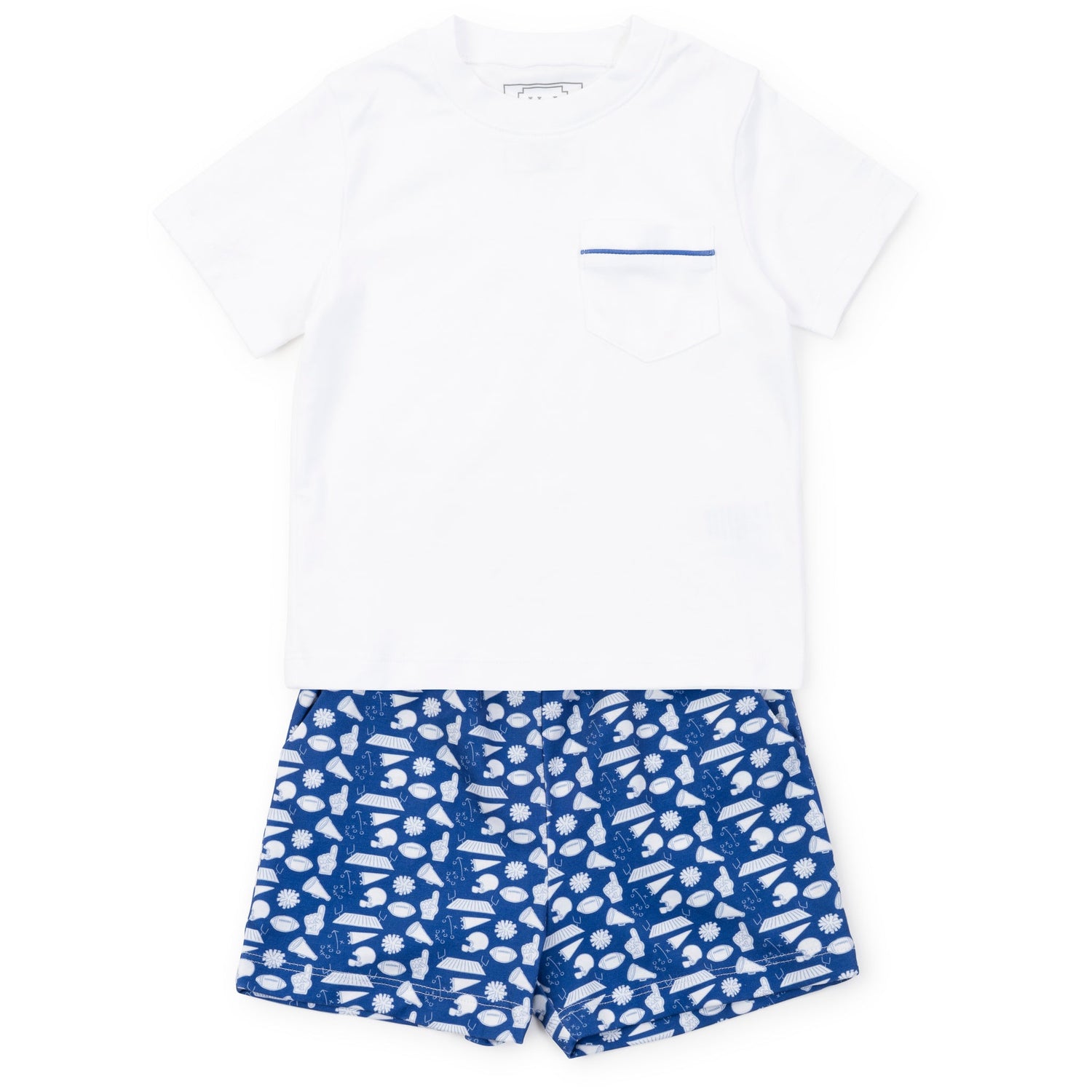 Walker Boys' Short Set - Pep Rally Blue
