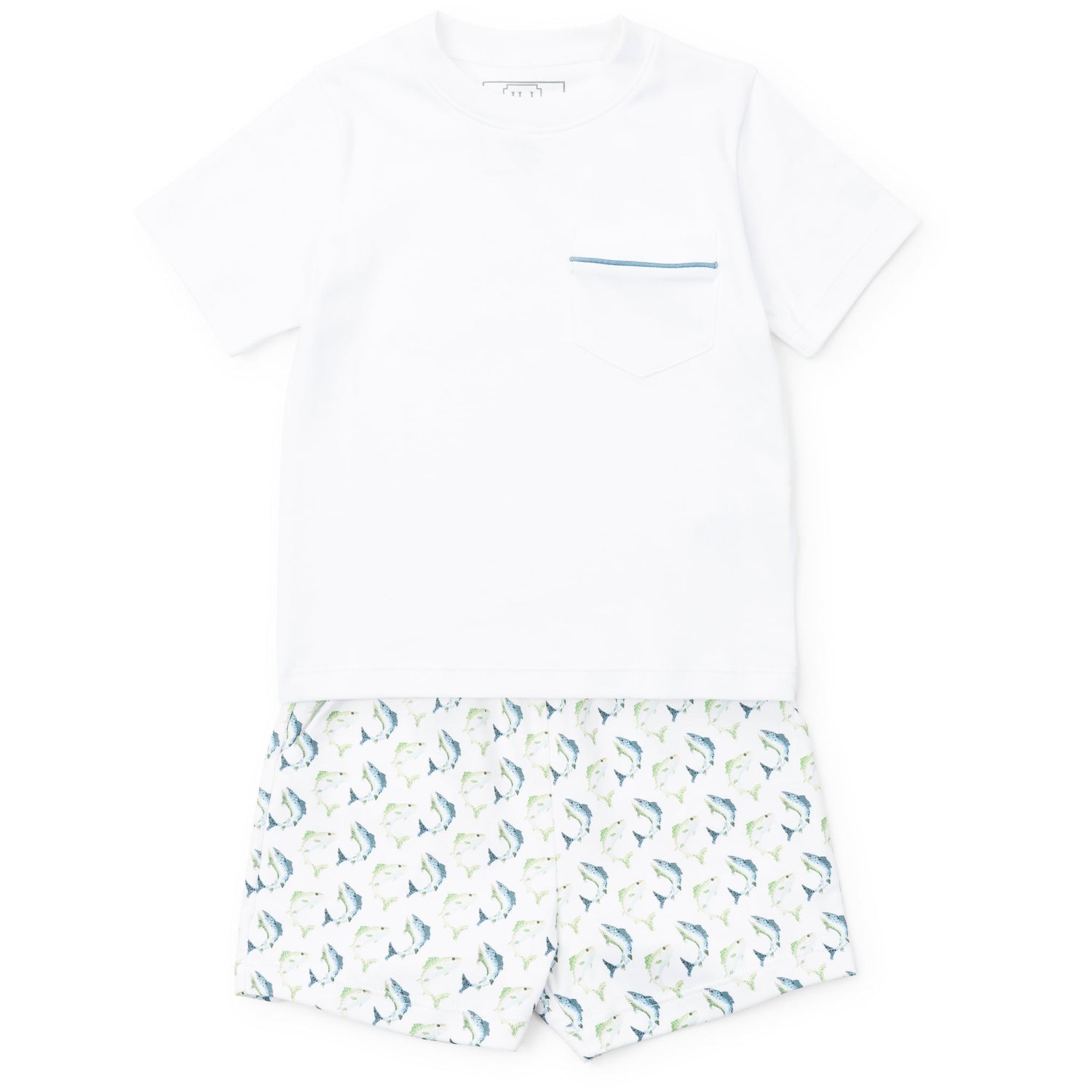 Walker Boys' Short Set - Jumping Trout