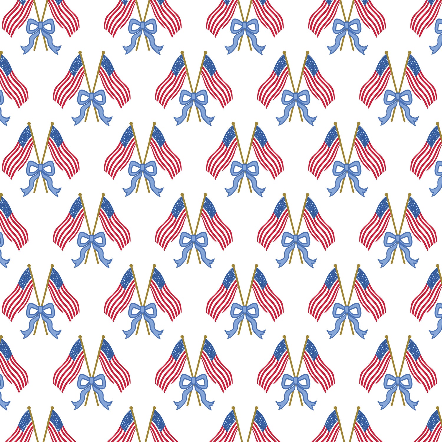 Ava Girls' Pajama Pant Set - Stars, Stripes and Bows