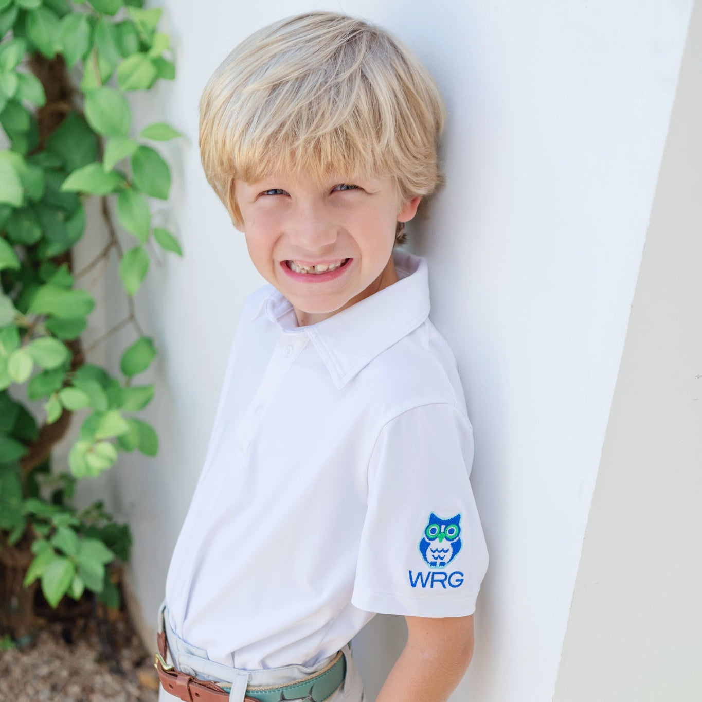 Uniform Will Boys' Performance Polo by LH Sport Navy outfit perfect for everyday wear