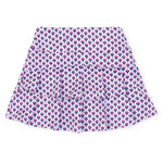 Everyday Margot Girls' Performance Skirt by LH Sport - Boho Flora Hot Pink Navy Kidswear