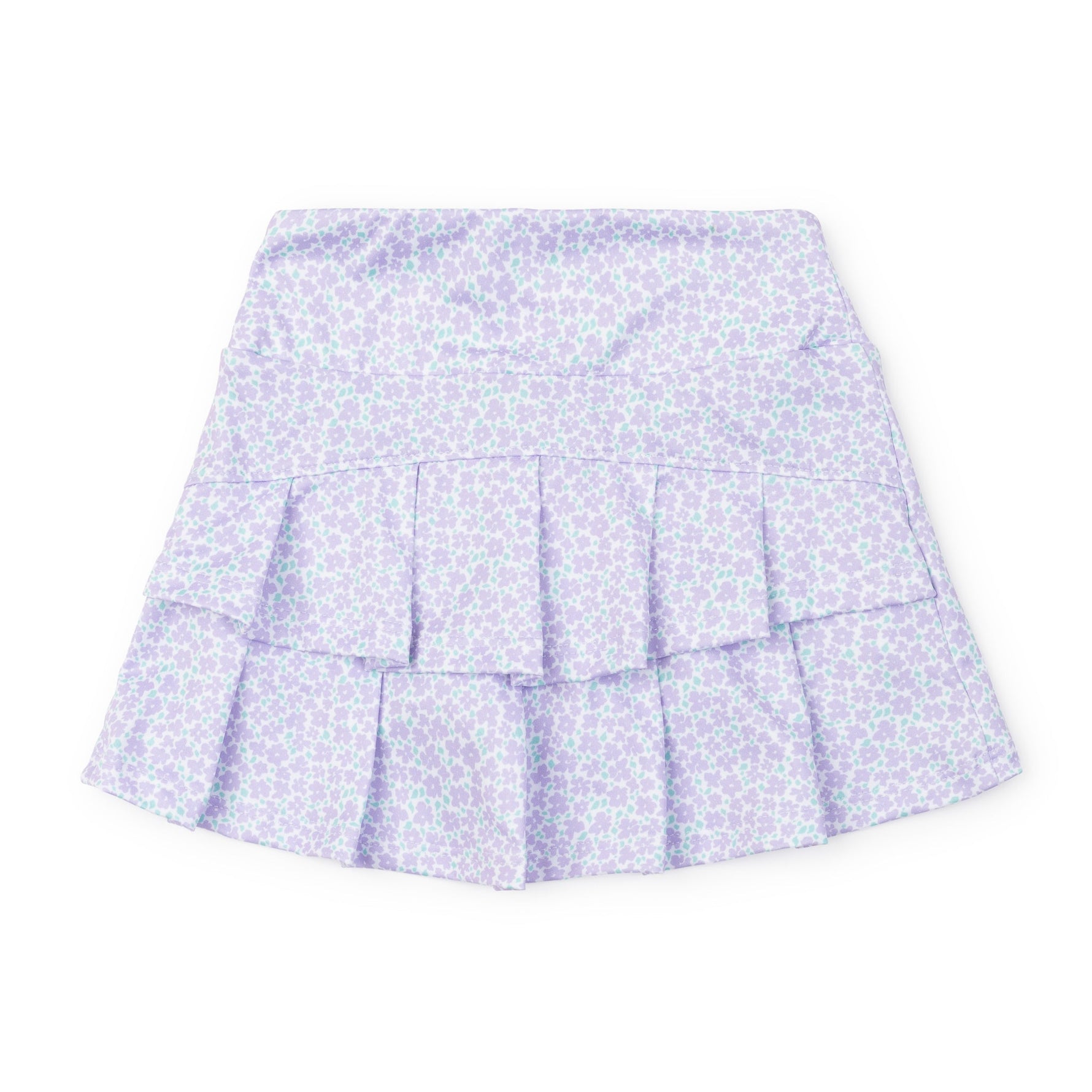 Margot Girls' Performance Skirt by LH Sport - Petal Party Lavender cotton outfit for girls and boys