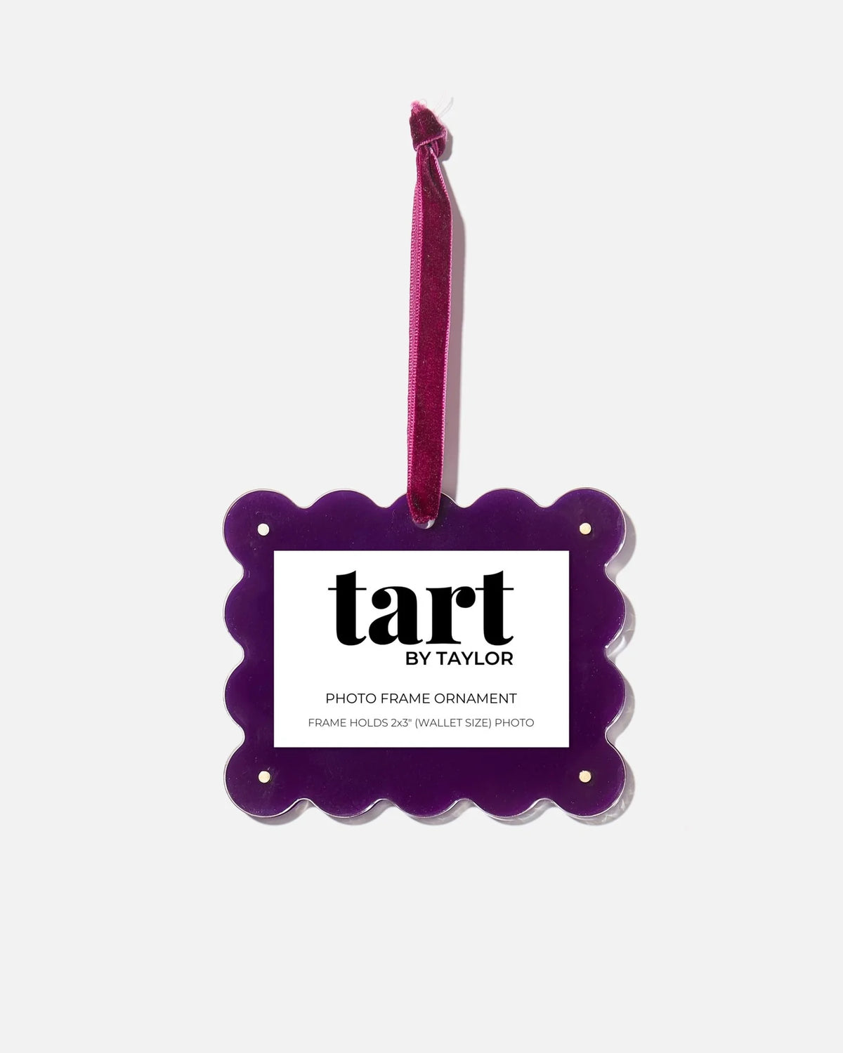 Mini Frame Ornament - Plum stylish kids outfit collection