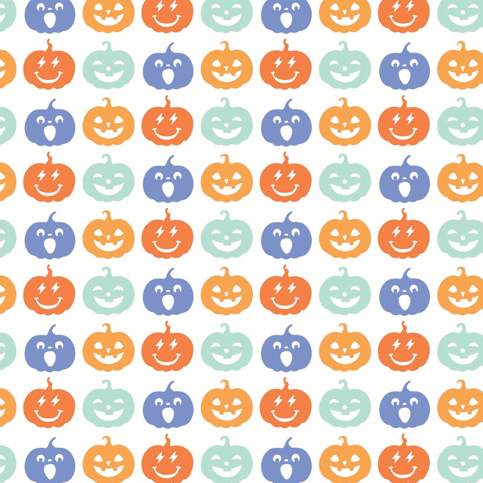 Parker Boys' Zipper Pajama - Preppy Pumpkins Cool stylish kids outfit collection