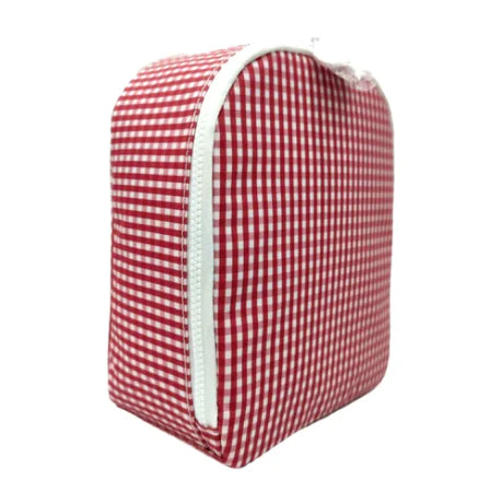 Bring It Gingham Red Insulated Lunch Bag by TRVL Design