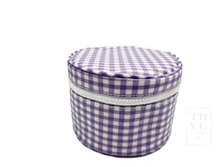 Roundup Jewel Case Gingham Purple by TRVL Design