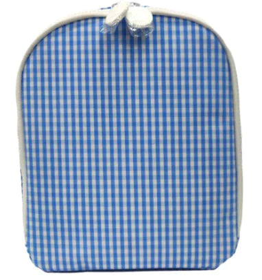 Bring It Gingham Sky Insulated Lunch Bag by TRVL Design