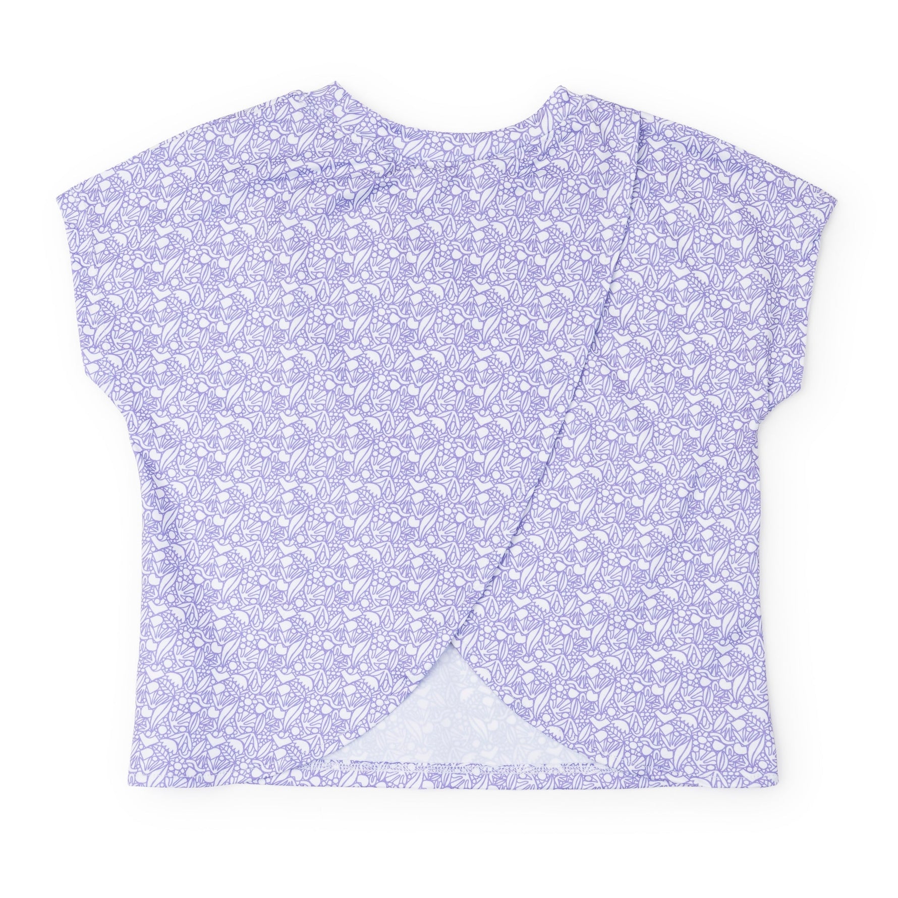 Sloane Girls' Short Sleeve Performance Top by LH Sport - Petal Pop Purple outfit perfect for everyday wear