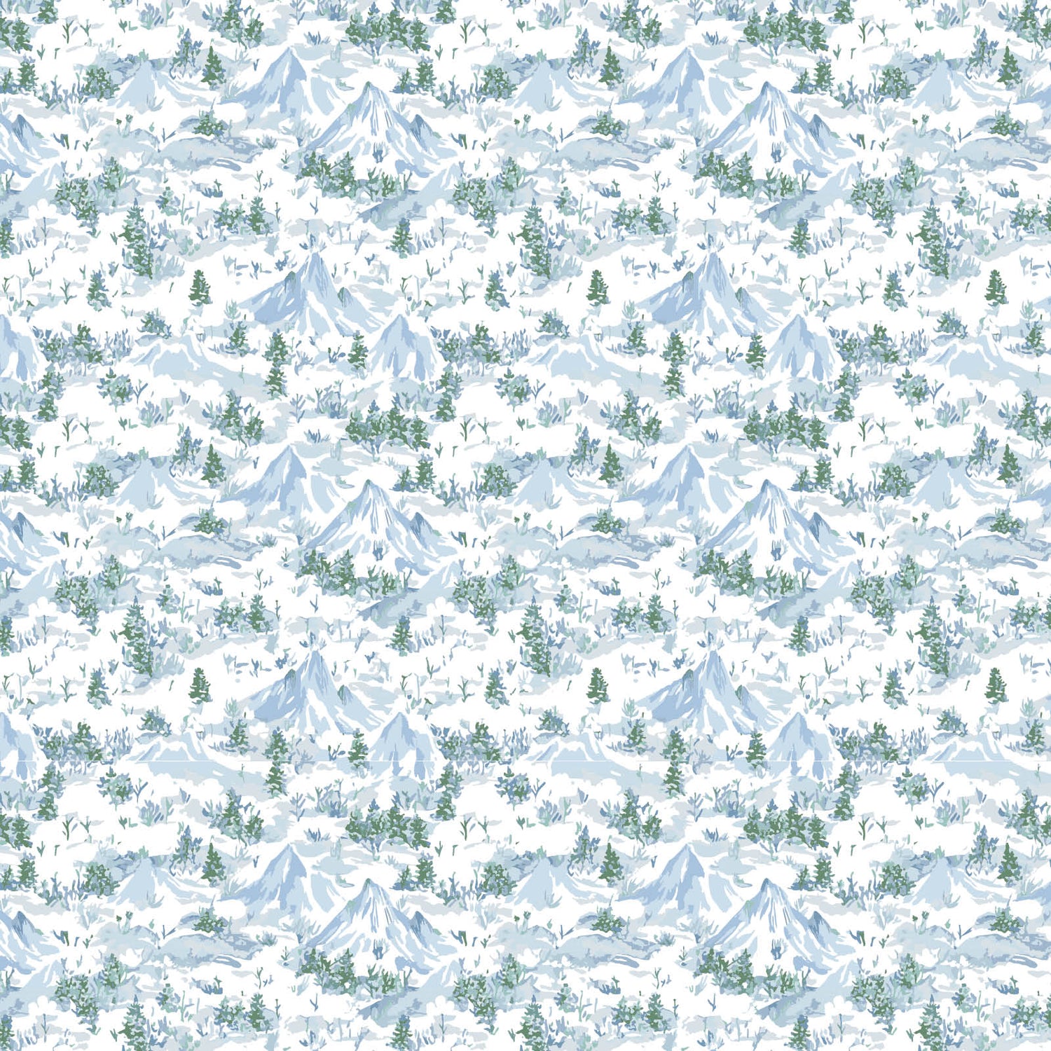 Grayson Pajama Pant Set SnowCapped Mountains