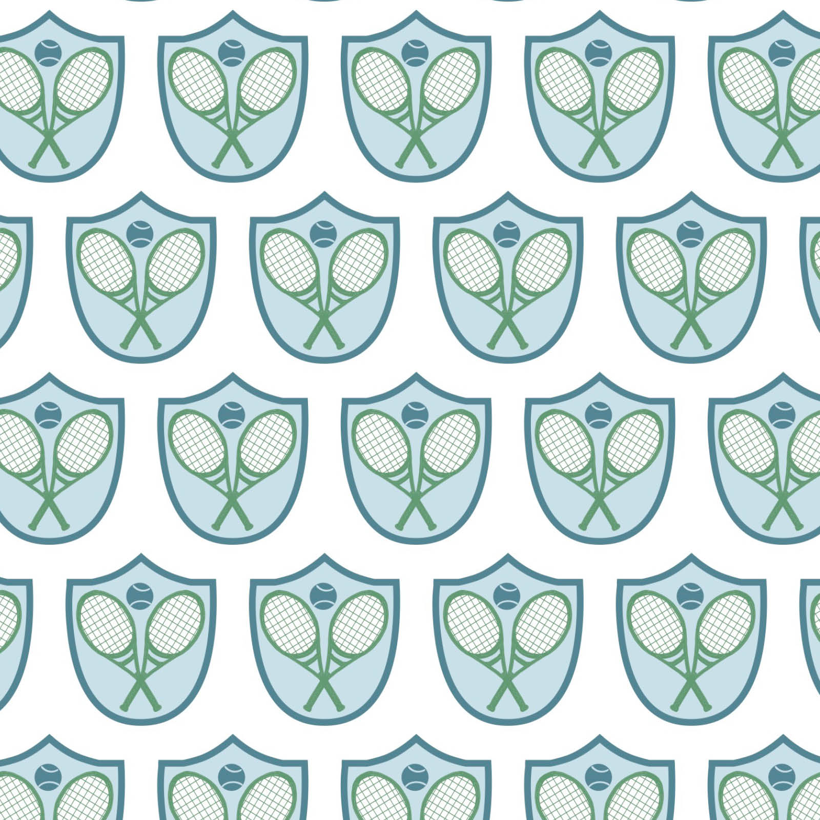 Brent Men's Hangout Pant - Tennis Crest Blue