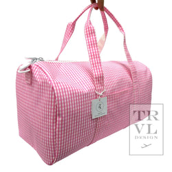 Weekender Gingham Pink by TRVL Design