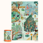 Everyday Zoo Day 250 Piece Jigsaw Puzzle by WerkShoppe Kidswear