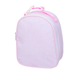 Oh Mint Gumdrop Bag- Light Pink Seersucker