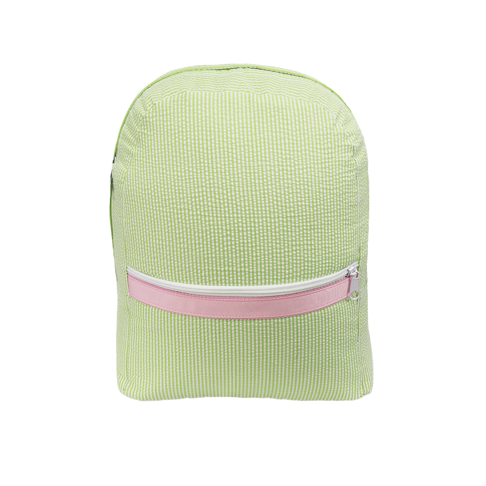 Everyday Medium Backpack Sweet Pea Seersucker by Mint Sweet Little Things Kidswear