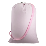 Everyday Hold All Laundry Bag Pink Seersucker by Mint Sweet Little Things Kidswear