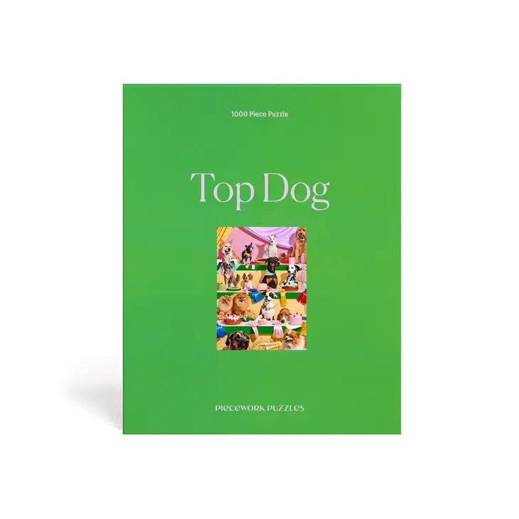 Top Dog 1000 Piece Puzzle by Pieceworks Puzzles