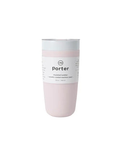 Porter Insulated Ceramic Tumbler 20oz in Blush