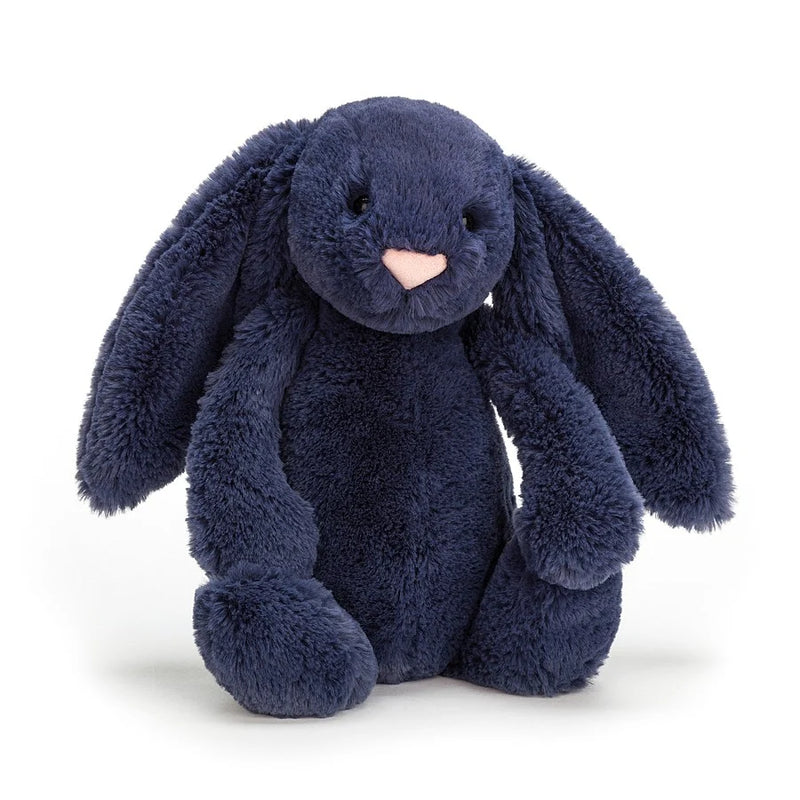 Bashful Navy Bunny Medium by Jellycat