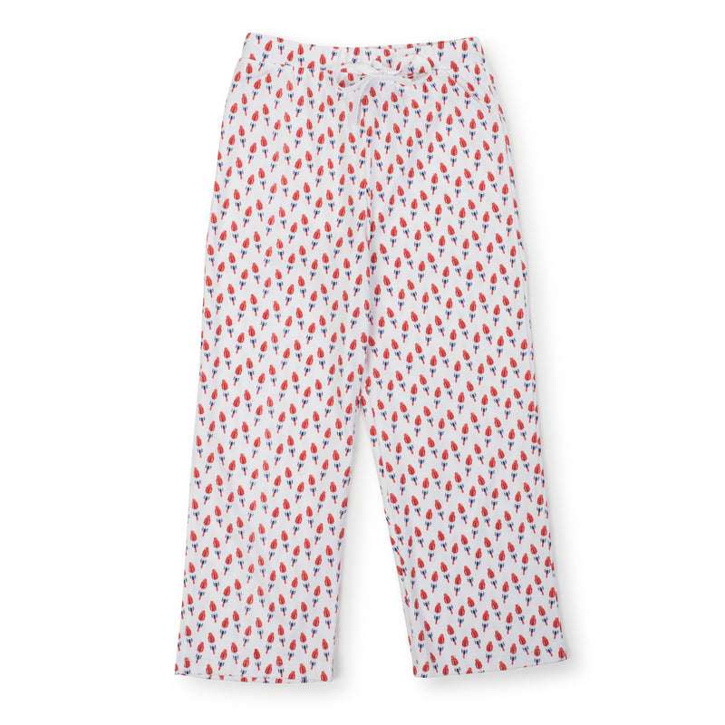 SALE Beckett Boys' Pima Cotton Hangout Pant - Patriotic Popsicles