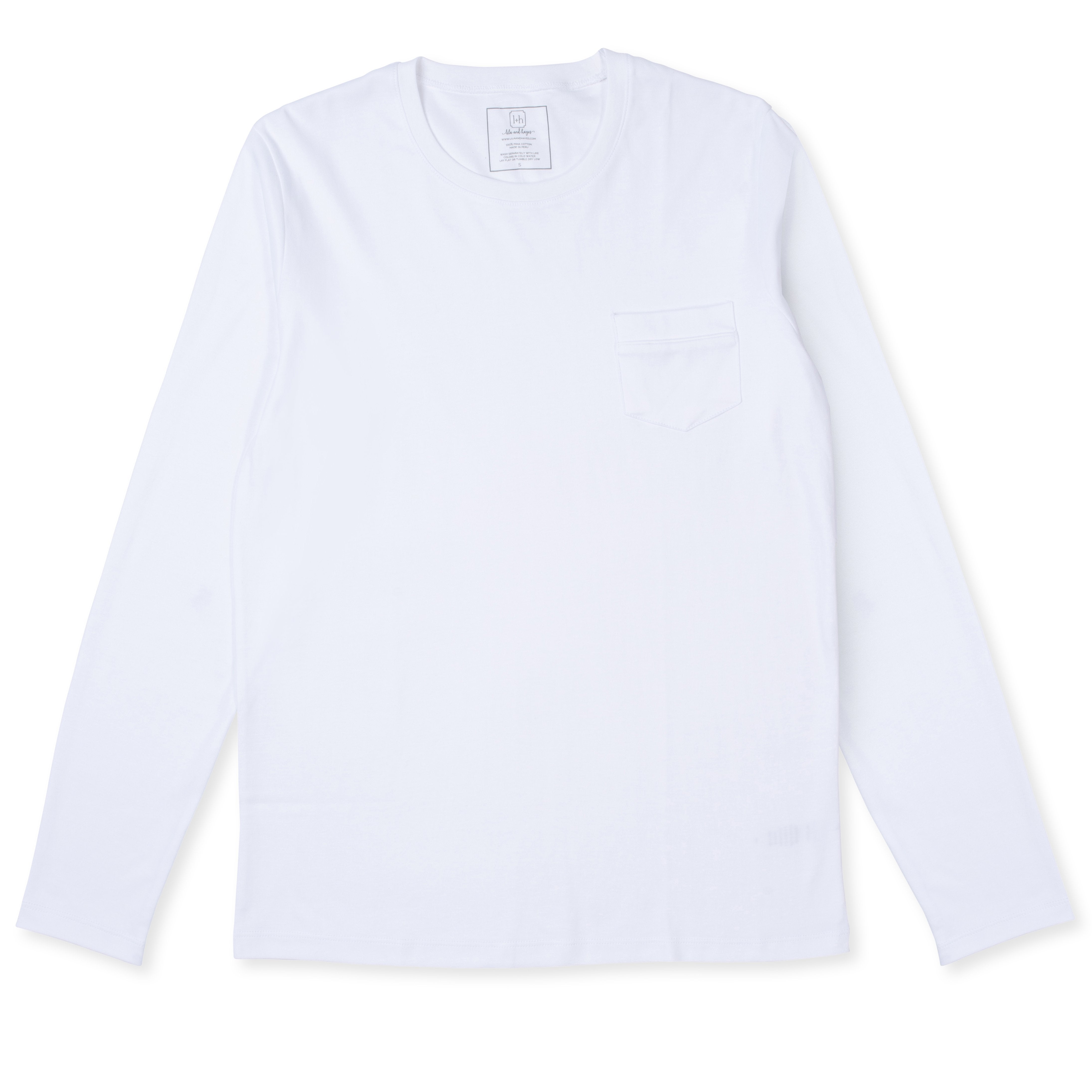 Blake Men's Long Sleeve Pocket T-shirt Seasonal Monogram options