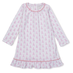 SALE Carlin Girls' Pima Cotton Dress - Bunny Tails Pink