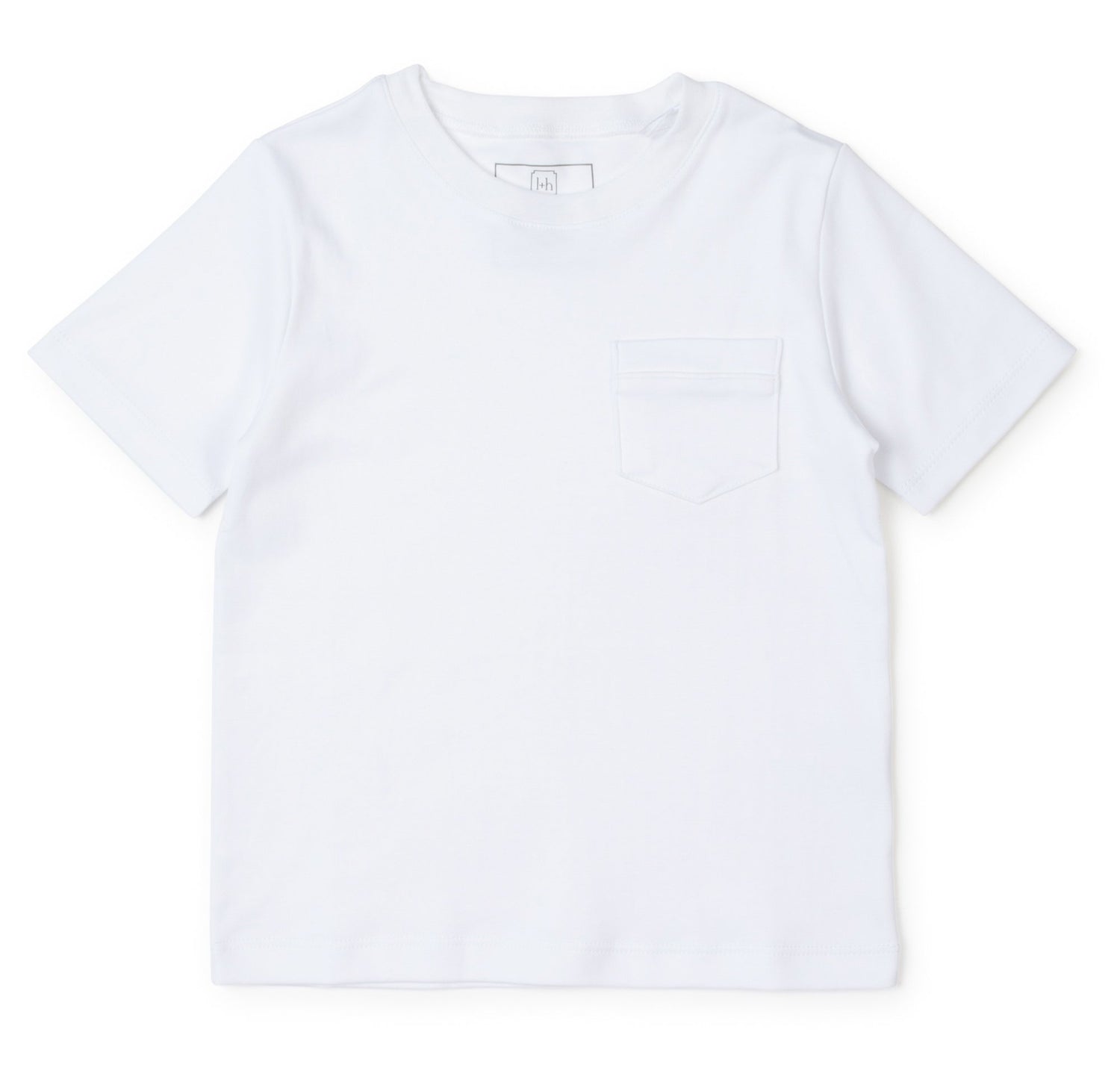 Charles Boys' Pocket Tshirt White