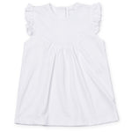 Ella Girls' Pima Cotton Flutter Sleeve Top kids outfit in premium cotton