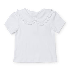 Emily Girls' Pima Cotton Short Sleeve Shirt